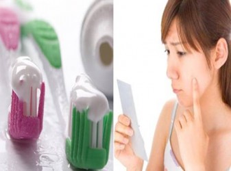 Bí Quyết Trị Mụn Cám Bằng Kem Đánh Răng